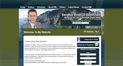 Desktop Screenshot of brianodomhnaill.ie